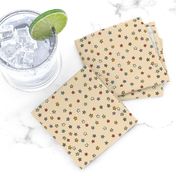 Holly Jolly Christmas - Sprinkled stars, cream