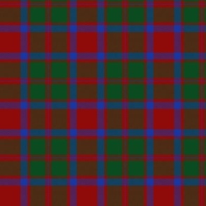 MacIntosh tartan #1, 3", listed in 1819 Wilson's of Bannockburn as 'Lovat or Fraser'