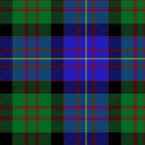 Cameron / Cameron of Erracht tartan  / 78th Highlanders Regiment, 1793, 6" modern bright