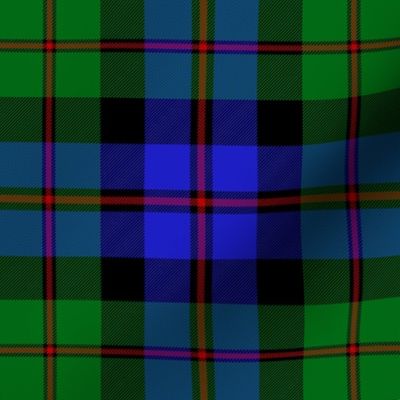 Black Watch 'coarse kilt' tartan, 6"