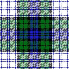 Black Watch symmetrical dress tartan, 6"