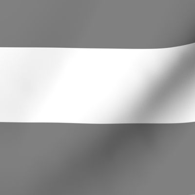 Three Inch Medium Gray and White Horizontal Stripes