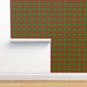 MacIntosh ancient tartan from fragment, 3"