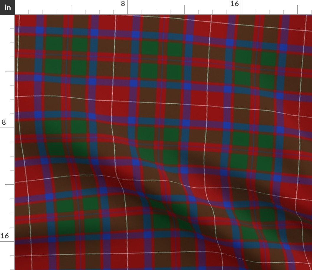 MacIntosh / Geddes tartan, 6" bright