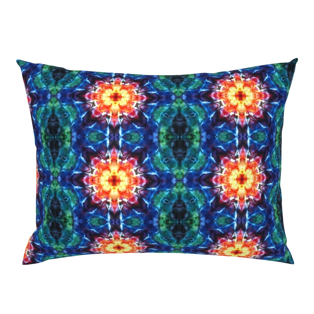 Tie-Dye, Tie Dye Mandala Star Pattern Rainbow