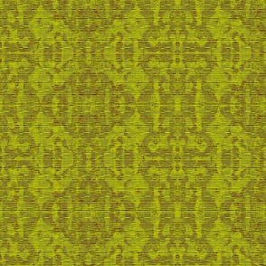 24" LARGE Olive Kilim; Faux Woven Texture