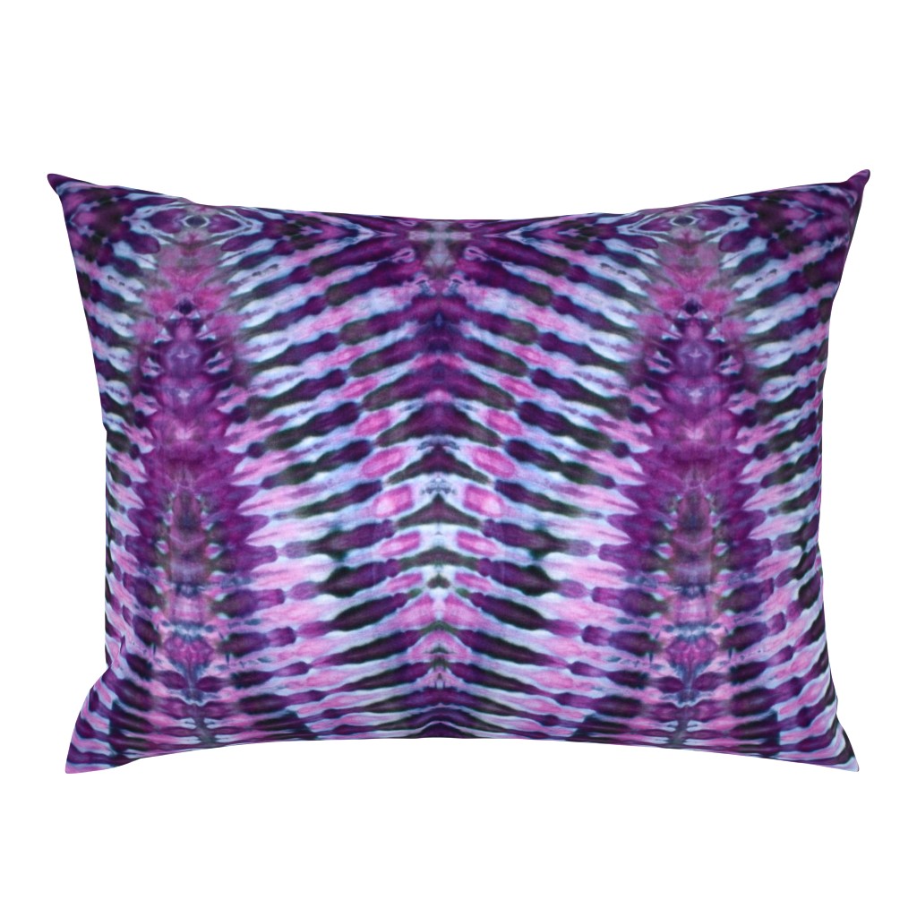 Tie-Dye, Tie Dye Stripes Pattern Purple Black