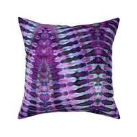 Tie-Dye, Tie Dye Stripes Pattern Purple Black