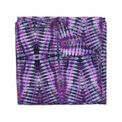 Tie-Dye, Tie Dye Stripes Pattern Purple Black