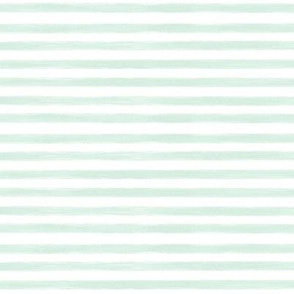 mint gouache stripes // small