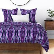 Tie Dye Pattern Purple Black