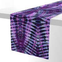 Tie Dye Pattern Purple Black