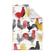 Chooks Tea Towel