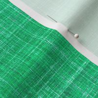 Woodland Green faux linen