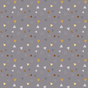 Multi Triangles - Gray - Small Scale