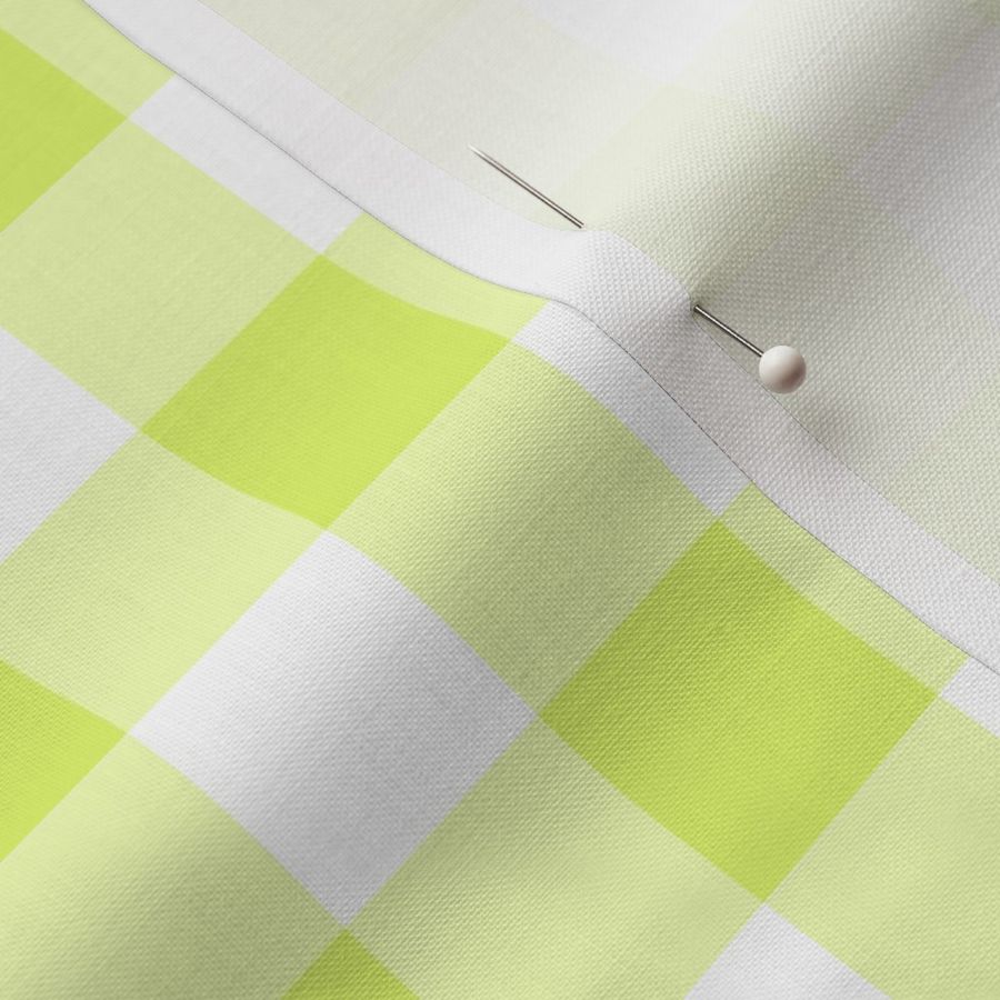 Big Old Gingham Lime