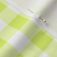 Big Old Gingham Lime