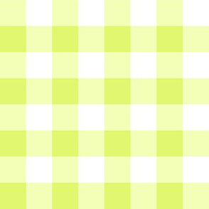 Big Old Gingham Lime