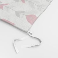 Arrow Feathers - Bright Red, Grey, and White