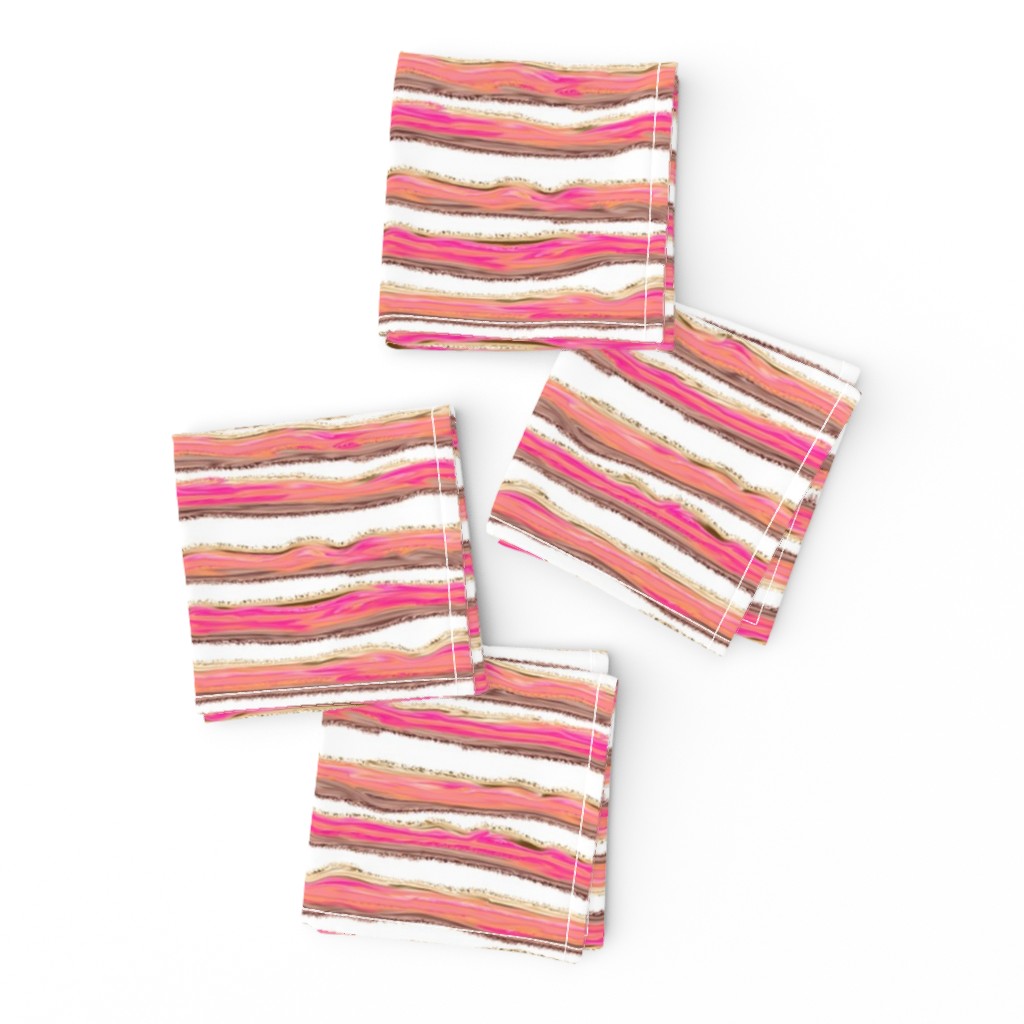 ICE CREAM STRIPED BACKGROUND WHITE