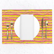 ICE CREAM STRIPED BACKGROUND SUNNY YELLOW LIME