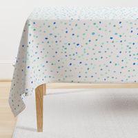 Polka Dots Blue Sail Regatta blue white