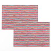 ICE CREAM STRIPED BACKGROUND PINK ON GREY BLUE STEEL