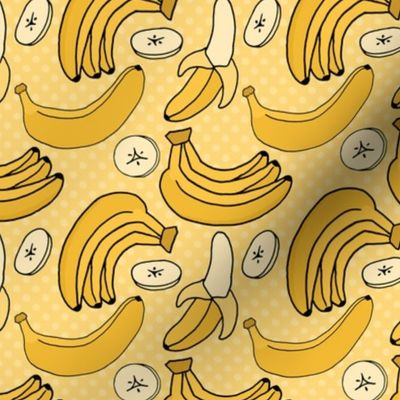 Yellow Banana Pattern 1