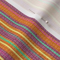 Textured Tropical Fruit Candy Stripe