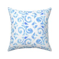 Koru Light Blue On White 150L