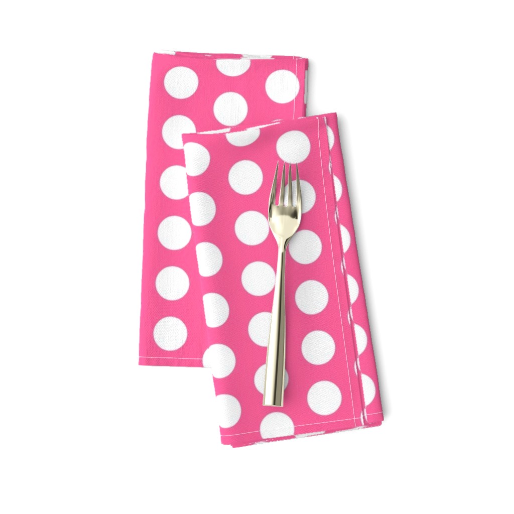 Large Pink Polka Dots