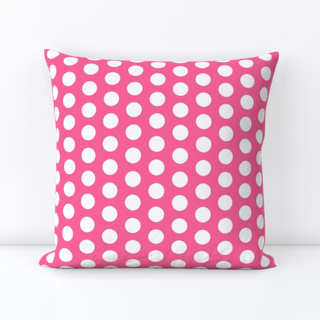 Large Pink Polka Dots