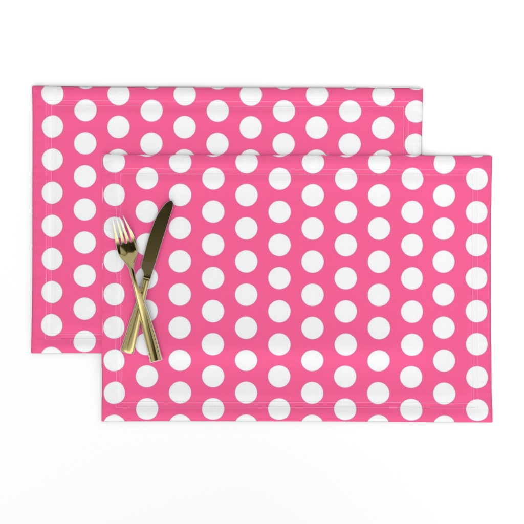 Large Pink Polka Dots