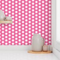 Large Pink Polka Dots