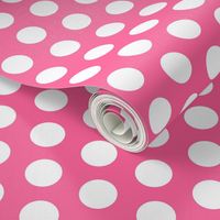 Large Pink Polka Dots