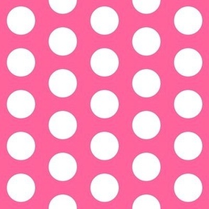 Large Pink Polka Dots