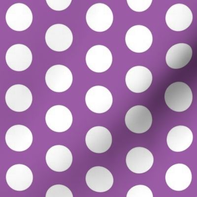 Large Purple Polka Dots