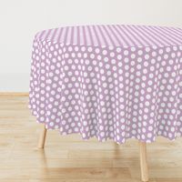 Large Lavender Polka Dots