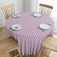 Large Lavender Polka Dots