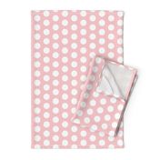 Large Light Pink Polka Dots