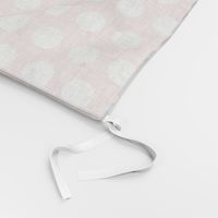 Large Light Pink Polka Dots