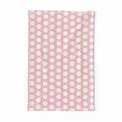 Large Light Pink Polka Dots