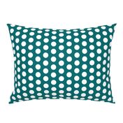 Large Green Polka Dots