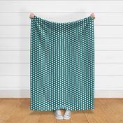 Large Green Polka Dots