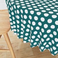 Large Green Polka Dots