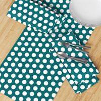 Large Green Polka Dots