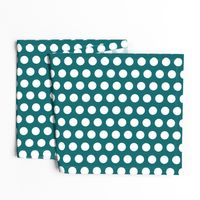 Large Green Polka Dots