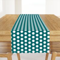 Large Green Polka Dots