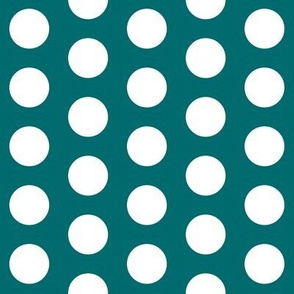 Large Green Polka Dots