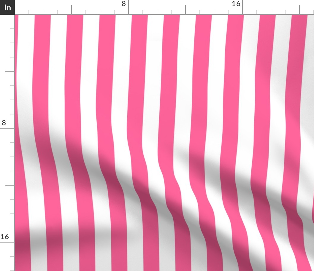 Large Pink Stripes